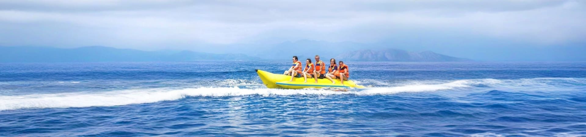 Banana Boat Ride In Abu Dhabi