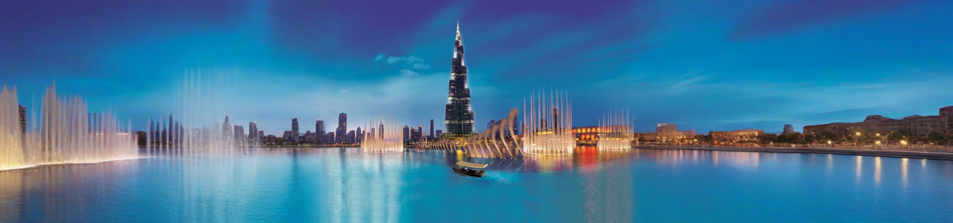 Dubai Fountain Show And Lake Ride