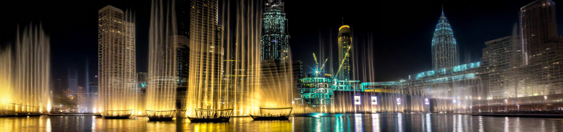Dubai Fountain Show And Lake Ride