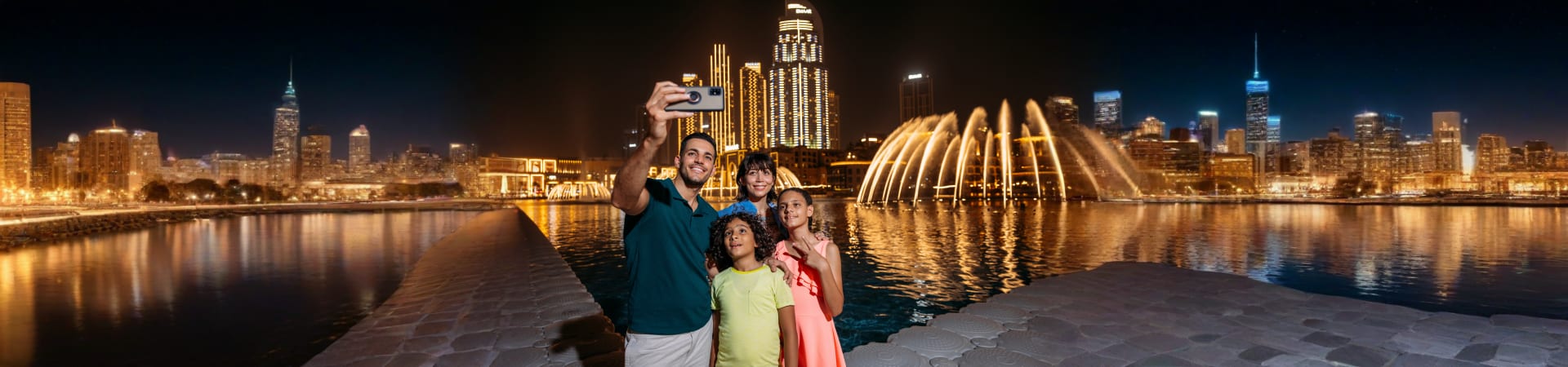 Dubai Fountain Show And Lake Ride