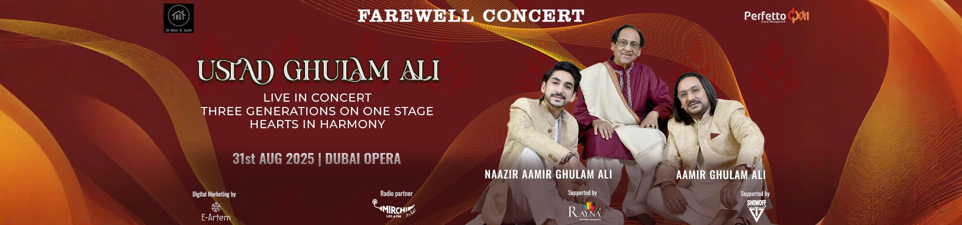 Ustad Ghulam Ali The Farewell Of A Legend Live In Dubai
