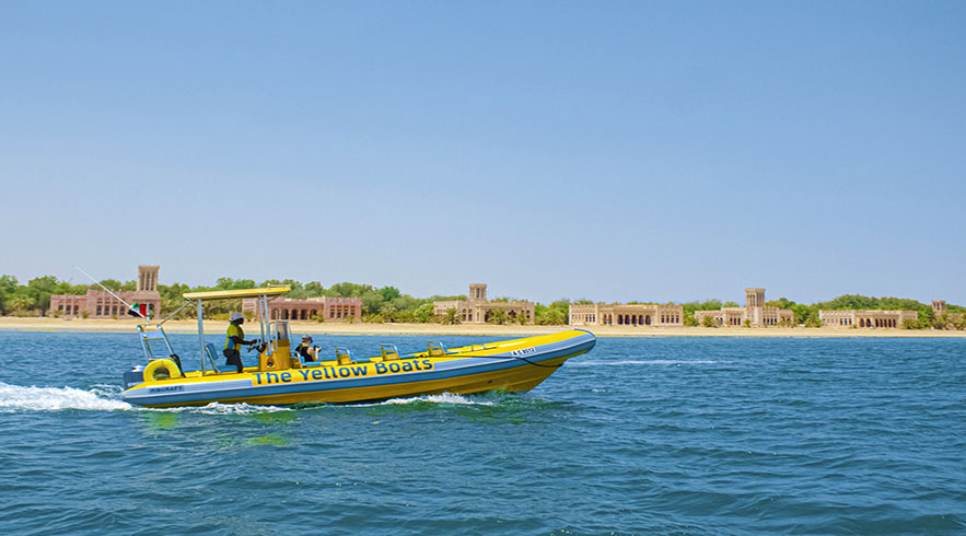 Yellow Boats Abu Dhabi - Yellow Boats (60 Minutes) Corniche Tour Without Transfers