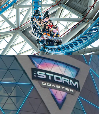 The Storm Coaster Dubai - Storm Coaster Admission Ticket Without Transfers