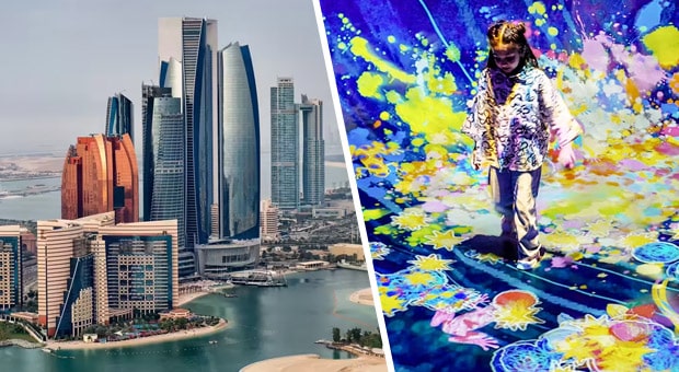 Book Abu Dhabi City Tour & Get Teamlab Phenomena for Only 55 AED