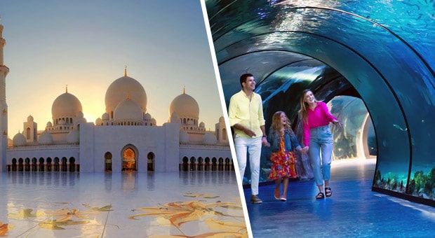 Book Abu Dhabi City Tour & Get The National Aquarium for Only 55 AED
