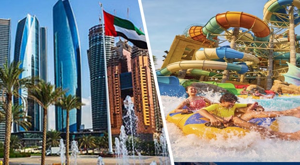 Book Abu Dhabi City Tour & Get Yas Waterworld for Only 120 AED