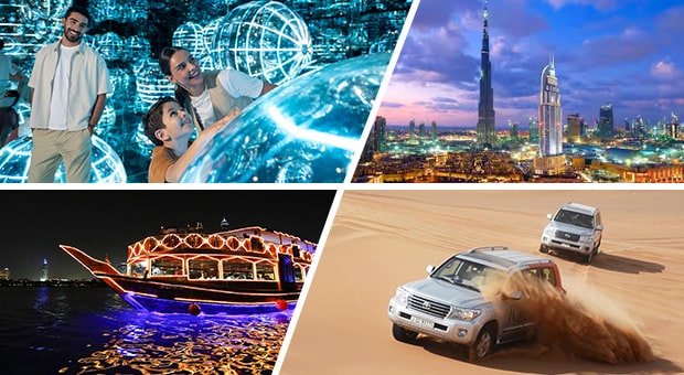 AYA Universe Dubai with Dubai Standard Trio Package