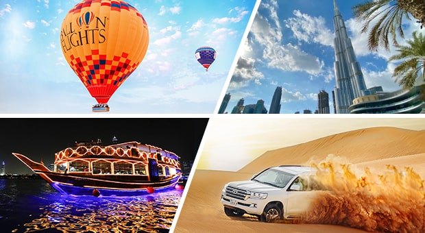 Premium Hot Air Balloon Adventure Dubai