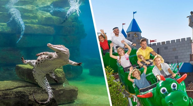 Book Dubai Crocodile Park and GET Atlantis Aquaventure for only AED 270