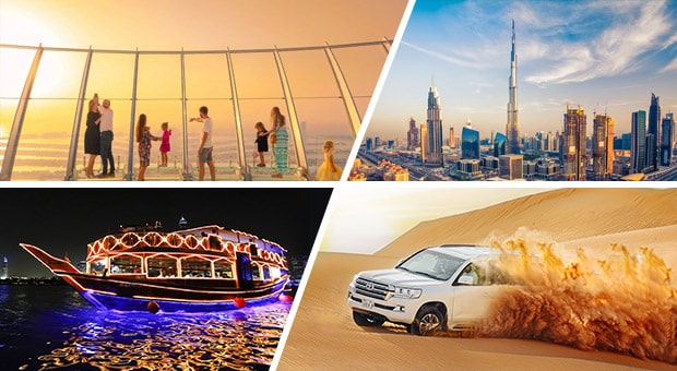 The View At The Palm with Dubai Standard Trio Package