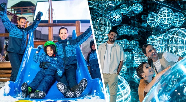 Book Ski Dubai & GET AYA Universe
