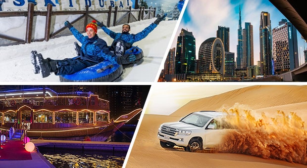 Ski Dubai with Dubai Premium Trio Package