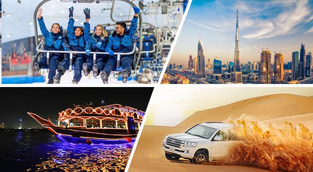 Ski Dubai with Dubai Standard Trio Package